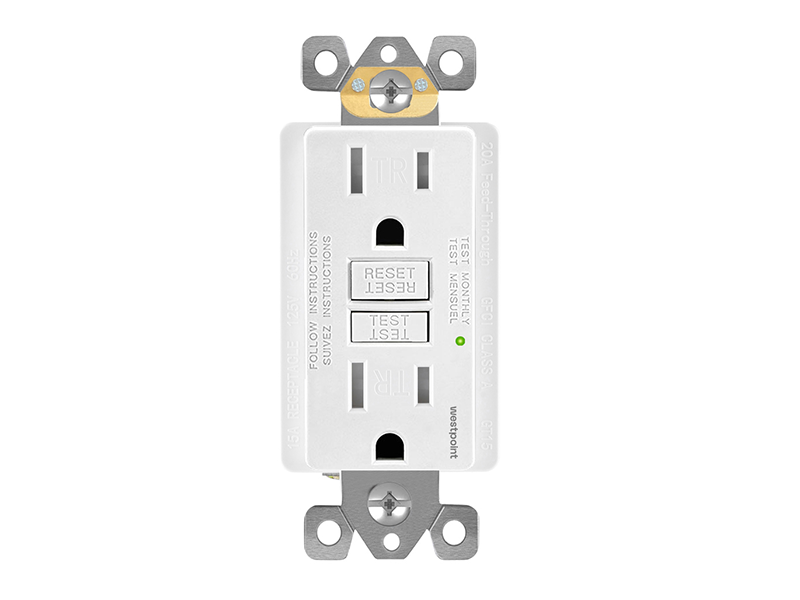 Westpoint General Purpose Self Test GFCI 20A 125V Tamper Resistant